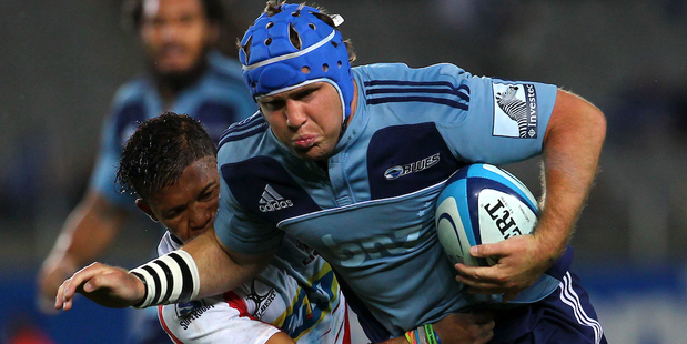 Hooker James Parsons returns to the Blues for their crunch match against the Highlanders at Eden Park. / Photo: Photosport