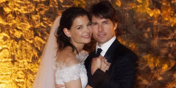 Tom Cruise and Katie Holmes. Photo / Getty