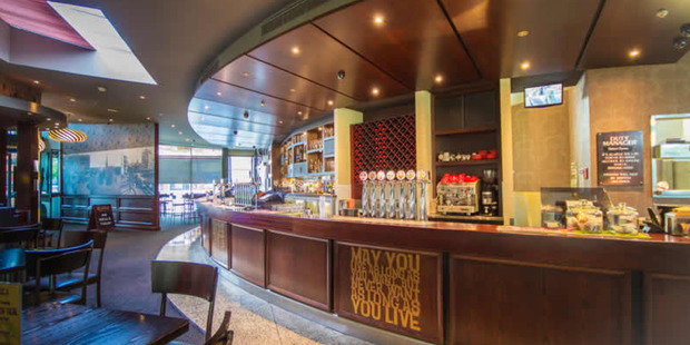 Patrons at the Tavern Harewood in Bishopdale Christchurch chased an armed robber out of the pub last night.