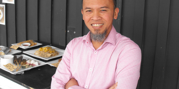 Go healthy: Saifudi Abu, at his Straits Kitchen restaurant, wants to wean teens off junk food. Photo/Lin Ferguson