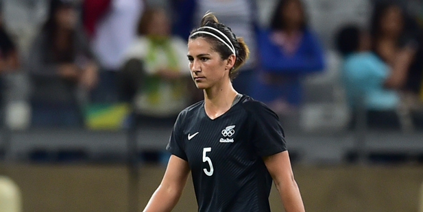 Abby Erceg's shock retirement put the Ferns in the spotlight. Photo / Brad Smith