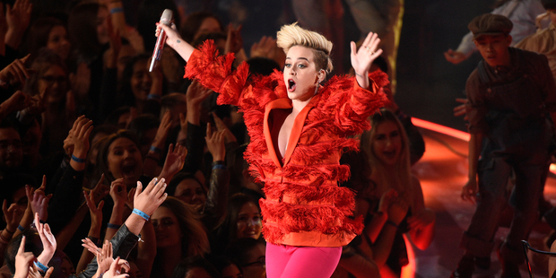 Katy Perry has finally spoken about her post-breakup makeover. Photo / AP