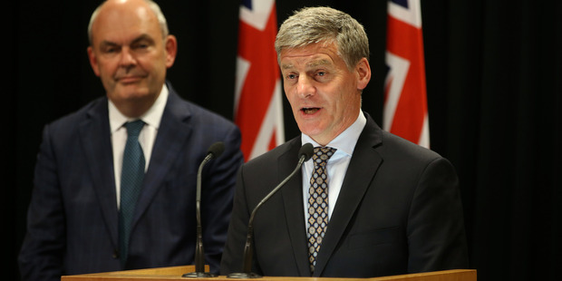 The date announced by Bill English last month was no coincidence and will have come as no surprise to the man who so desperately wants his job, Andrew Little. Photo / Mark Mitchell
