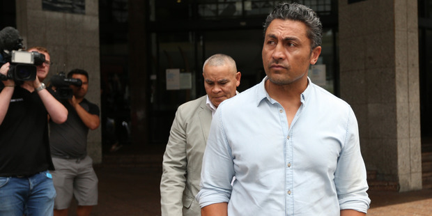 Rene Naufahu, 46, today abandoned his bid to keep his name a secret. Photo taken outside court last year / Doug Sherring
