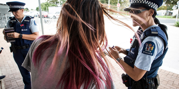 During the next two weeks police will patrol several locations where youths are known to congregate during school hours. Photo/Michael Craig
