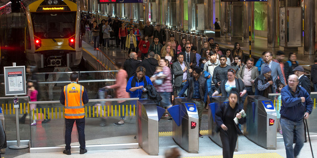 Commuters at Auckland's Britomart are told to expect delays. Photo / File