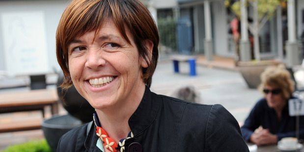 Green MP Jan Logie. Photograph by Mark Mitchell