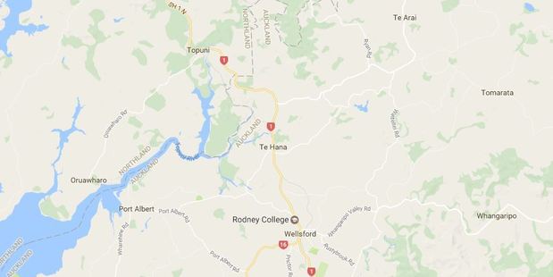 Waimanu Road in Wellsford is closed in both directions. Photo / Google