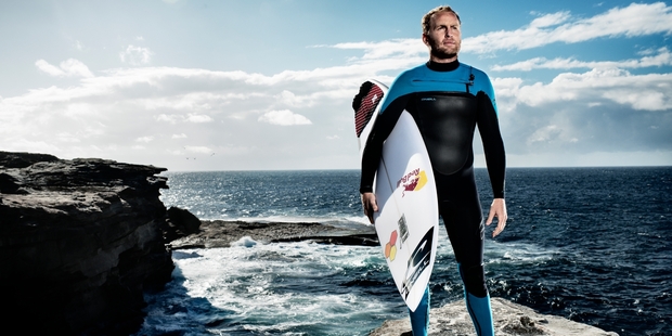 Mark Mathews is one of the best on huge waves. Photo / Red Bull