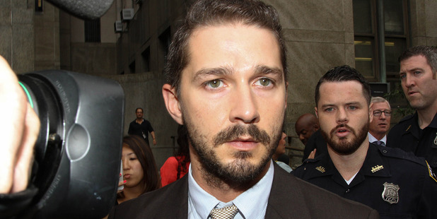 Shia LaBeouf. Photo / Getty