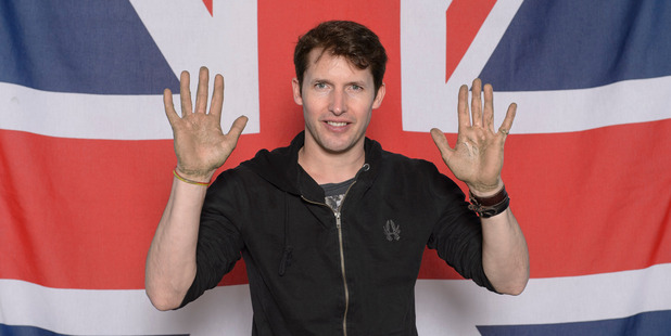 James Blunt's label wants him to quit being so sarcastic. Photo / Getty