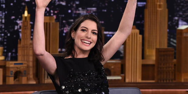 Anne Hathaway has shared the first picture of her son. Photo / Getty