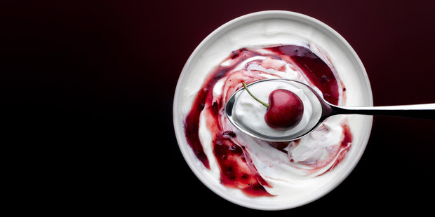 Choose yoghurt that has not been pasturised to get all those probiotics. Photo / Getty.