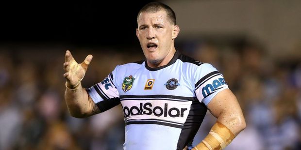Sharks captain Paul Gallen. Photo / Getty