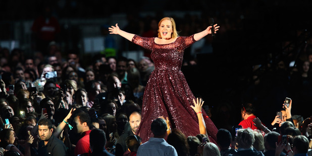 Adele performs in Adelaide. Photo / Getty