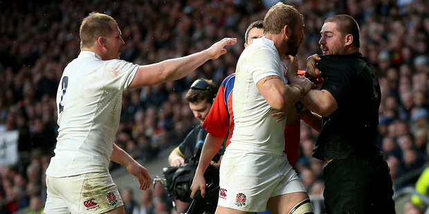 England and the All Blacks last played at Twickenham in 2014. Photo / photosport.nz
