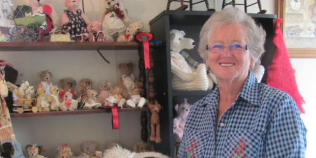Donece McEwan's home studio is packed with her creations. Photo / Maureen Bishop