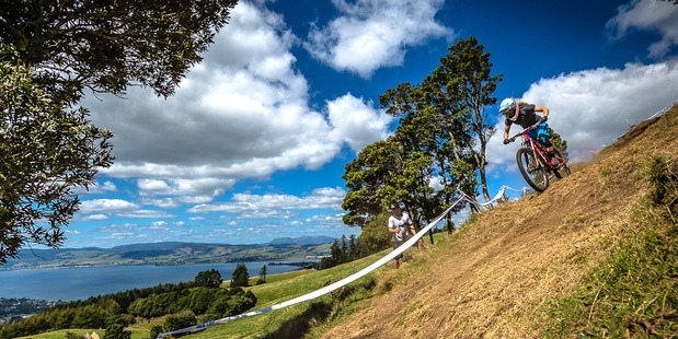 Crankworx returns next weekend. Photo/Clint Trahan