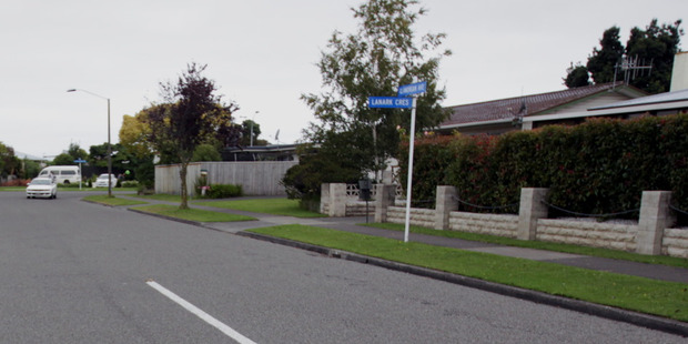 A Tamatea High School student was assaulted on her way to school yesterday morning near the intersection of Lanark Crescent and Glamorgan Avenue in the Napier suburb of Tamatea. Photo/ Paul Taylor.
