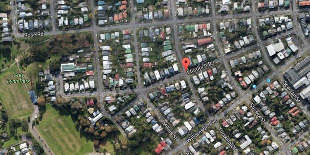 A police spokeswoman said the body was discovered on Murdoch Rd, Grey Lynn. Photo / Google Maps
