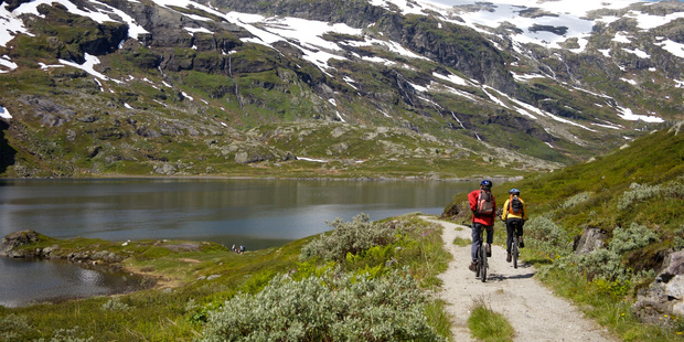 Rallarvegen cycle route, Norway. Photo / Getty Images