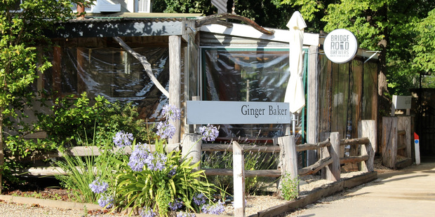 Ginger Baker restaurant in Bright, Victoria. Photo / Dani Wright