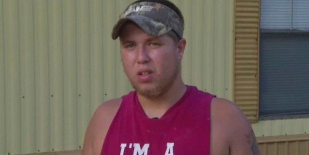 In this June 18, 2015, file frame from video, Joey Meek, friend of Dylann Roof who killed nine black church members on June 17 speaks to reporters. Photo / AP