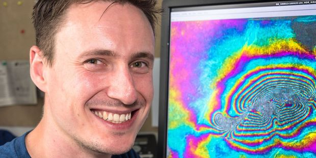 Lead author and GNS Science geodesy specialist Ian Hamling. Photo / Supplied
