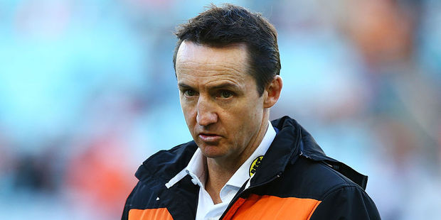 Tigers coach Jason Taylor. Photo / Getty