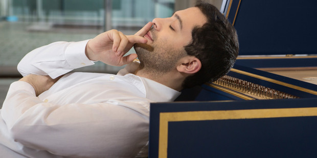 Mahan Esfahani joins the APO for The Sorcerer's Apprentice. Picture / Bernhard Musil/Deutsche Grammophon