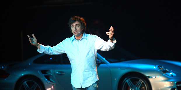 Richard Hammond pictured during Top Gear Live at the ASB Showgrounds, Auckland. Photo / Norrie Montgomery