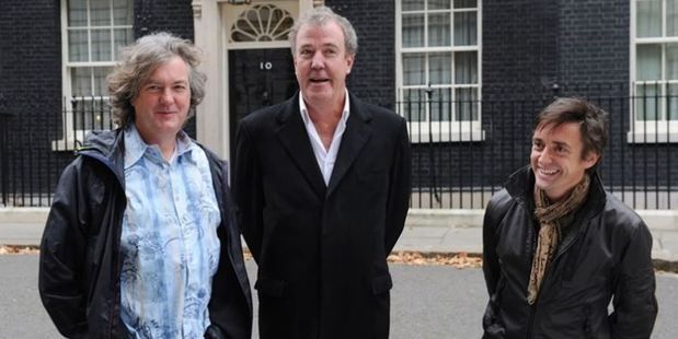 James May, Jeremy Clarkson and Richard Hammond. Photo / Supplied