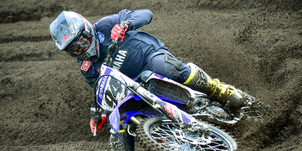 Mangakino's Kayne Lamont (Yamaha) is hoping to turn home turf advantage into solid points on Saturday. Photo by Andy McGechan, BikesportNZ.com