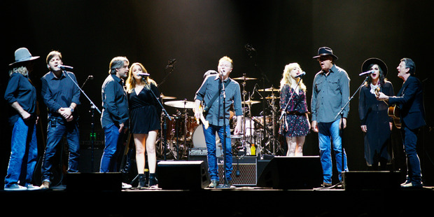 Don Henley and band at Vector Arena, Thursday 23 March, 2017. Photo: Adam Jones
