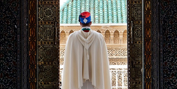 The stunning Mohammed V Mausoleum, Rabat, Morocco. Photo / Getty Images