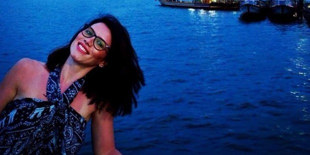 Andreea Cristea, 29, was rescued alive following the atrocity, which saw two people killed on the bridge before the driver murdered a police officer in a knife attack. Photo / Facebook