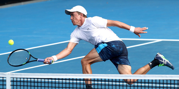 Rubin Statham in action during the ASB Classic. Photo / Getty Images