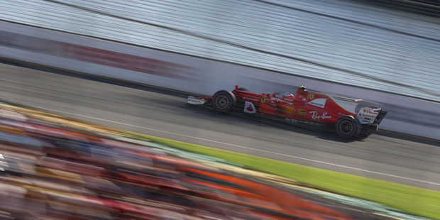 Kimi Raikkonen of Finland driving the Scuderia Ferrari SF70H during the Australian Formula One Grand Prix. Photo/Getty Images