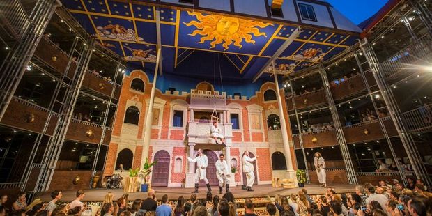 The Pop-up Globe at Auckland's Ellerslie racecourse is in town until May.