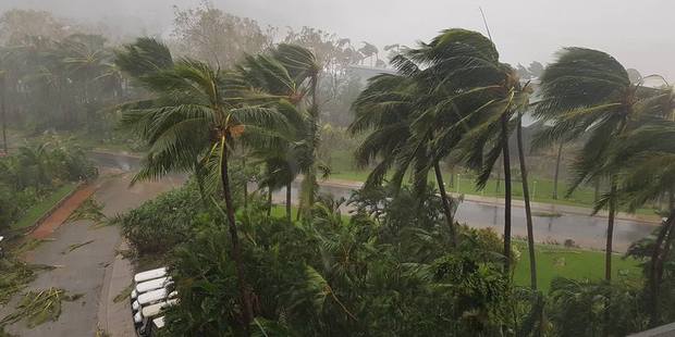 Downgraded 'Debbie' storm brings risk of flooding