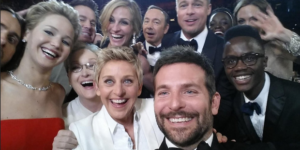 Ellen Degeneres' selfie pic from the 2014 Oscars has been called the best photo ever.