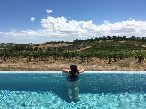 Stephanie Holmes at The Louise hotel, Barossa Valley, South Australia.