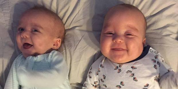 The boys were rare monoamniotic twins, meaning they shared the same amniotic sac and the same placenta. Photo / Facebook