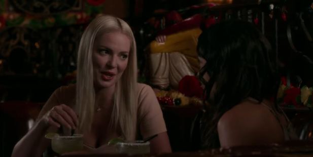 They're just a regular couple of gal pals enjoying a margarita.. Or are they?