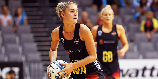 Magic midcourter Ariana Cable-Dixon is one of several newcomers that has impressed in her side's winning start to the season. Photo/Photosport