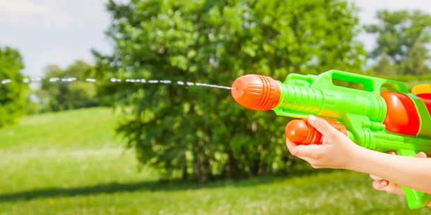 I was sprayed with a supersoaker for smoking a cigarette. File photo / 123RF