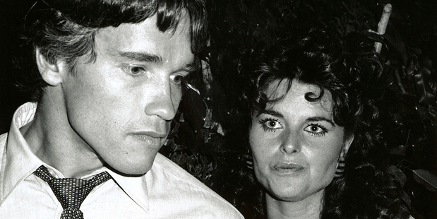 Arnold Schwarzenegger and Maria Shriver. Photo / Getty Images