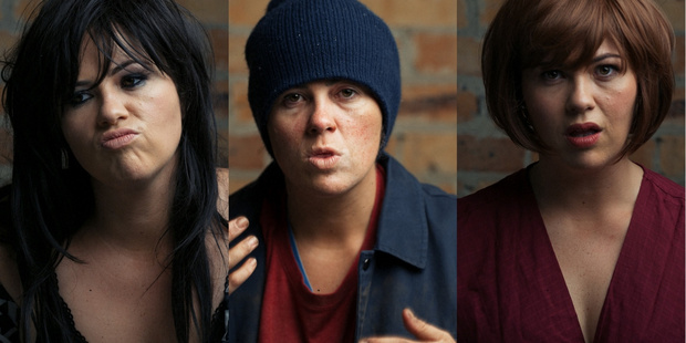 Kate McGill chanels different New Zealanders in her one-woman play, Weave - Yarns with New Zealanders.