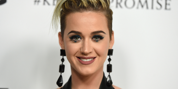 Katy Perry shared a sexy throwback snap to cope with her Instagram anxiety. Photo / AP