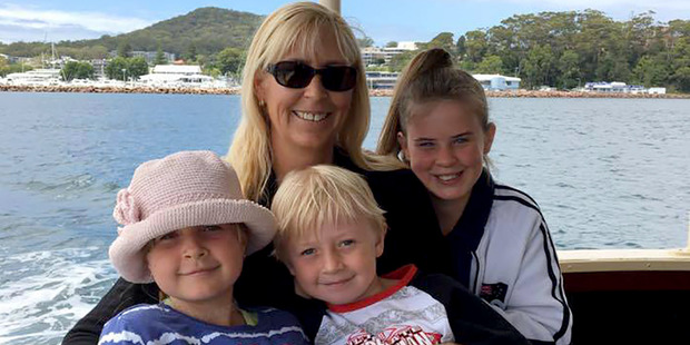 Kiwi mum Stephanie King 43, her 7-year-old son Jacob Kabealo and 11-year-old daughter Ella-Jane Kabealo (right) died in the tragic incident. Photo/Supplied